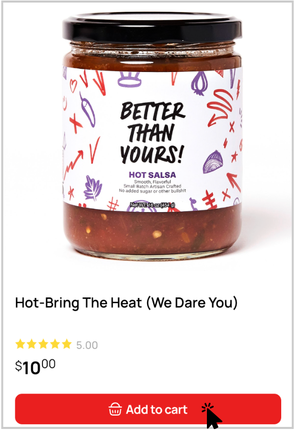 Better Than Yours - Buy Salsa Online
